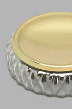 Load image into Gallery viewer, Redtag-Silver-Cut-Glass-Soap-Dish-Soap-Dishes-Home-Bathroom-
