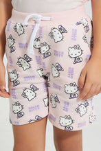 تنزيل الصورة على معرض الصور، Redtag-Pink-Printed-Hello-Kitty-Short-Character,-Colour:Pink,-Filter:Girls-(2-to-8-Yrs),-Girls-Shorts,-New-In,-New-In-GIR,-Non-Sale,-S22B,-Section:Kidswear,-TBL-Girls-2 to 8 Years
