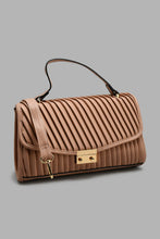 Load image into Gallery viewer, Redtag-Pink-Pleated-Day-Bag-Day-Bags-Women-
