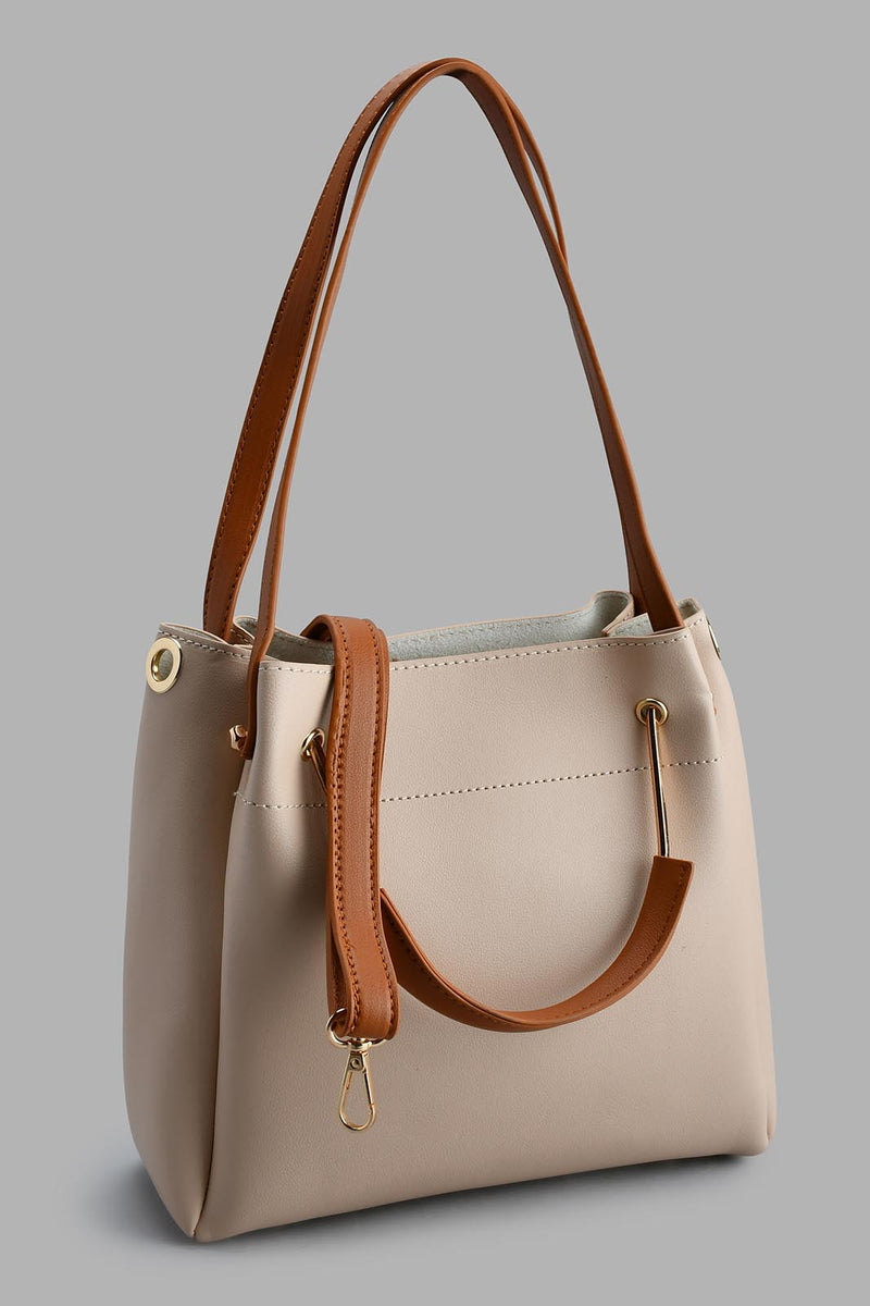 Redtag-Beige-Day-Bag-Day-Bags-Women-