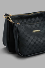 تنزيل الصورة على معرض الصور، Redtag-Black-Quilted-Cross-Body-Bag-Cross-Body-Bags-Women-
