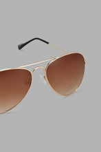 Load image into Gallery viewer, Redtag-Multicolour-Aviator-Sunglasses-Aviator-Men&#39;s-
