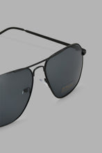 Load image into Gallery viewer, Redtag-Black-Aviator-Sunglasses-Aviator-Men&#39;s-
