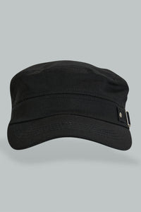 Redtag-Black-Cap-For-Men-Colour:Black,-Filter:Men's-Accessories,-Men-Caps,-New-In,-New-In-Men-ACC,-Non-Sale,-S22B-Men's-