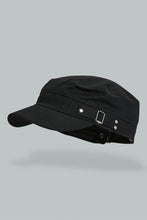 Load image into Gallery viewer, Redtag-Black-Cap-Caps-Men&#39;s-
