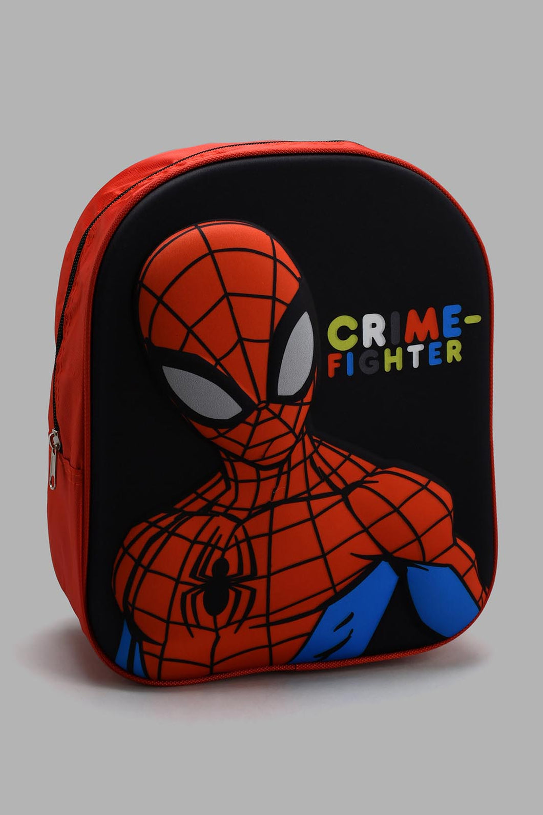 Redtag-Multicolour-Spiderman-3D-Backpack-Backpacks-Boys-