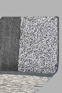 Redtag-Grey-Bath-Mat-Set-(2-Piece)-Colour:Grey,-Filter:Home-Bathroom,-HMW-BAC-Bathmat,-New-In,-New-In-HMW-BAC,-Non-Sale,-S22B,-Section:Homewares-Home-Bathroom-