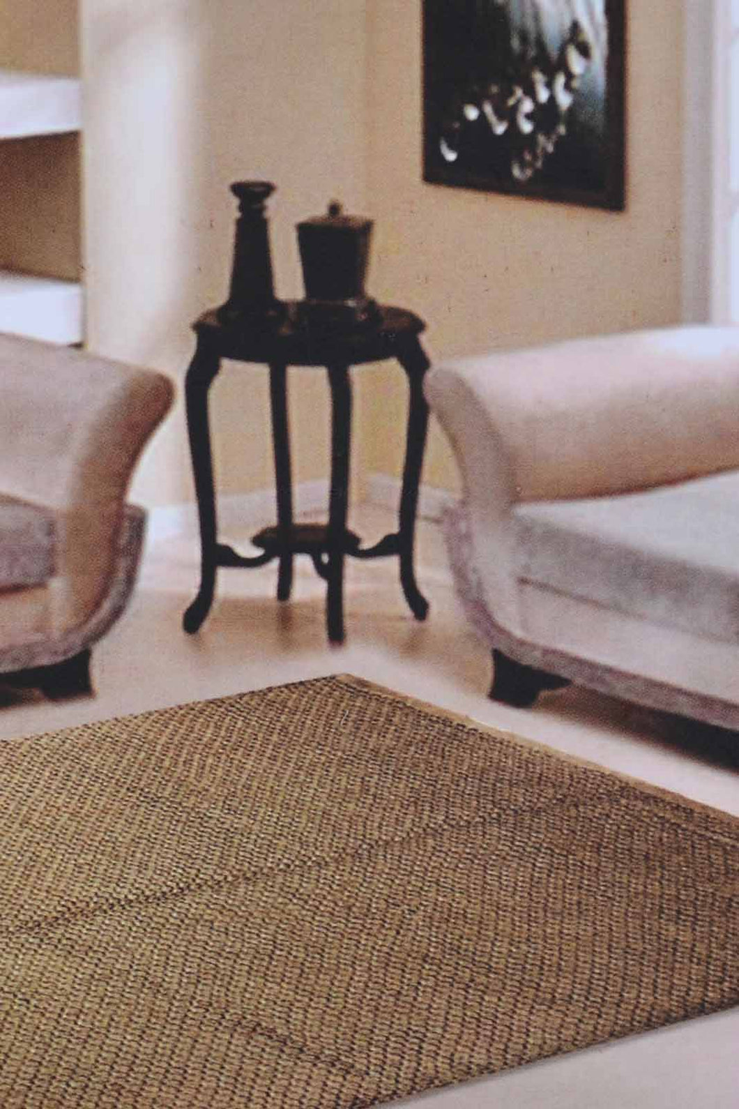 Redtag-Brown-Jute-Cotton-Woven-Rug-Category:Rugs,-Colour:Brown,-Filter:Home-Decor,-HMW-HOM-Rud-Rugs-&-Door-Mats,-JUBLIANT,-New-In,-New-In-HMW-HOM,-Non-Sale,-S22B,-Section:Homewares-Home-Decor-