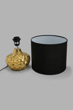 Load image into Gallery viewer, Redtag-Gold-Geometric-Base-Table-Lamp-Table-Lamps-Home-Decor-
