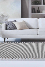 Load image into Gallery viewer, Redtag-White--Pattern-Woven-Rug-Rugs-Home-Decor-
