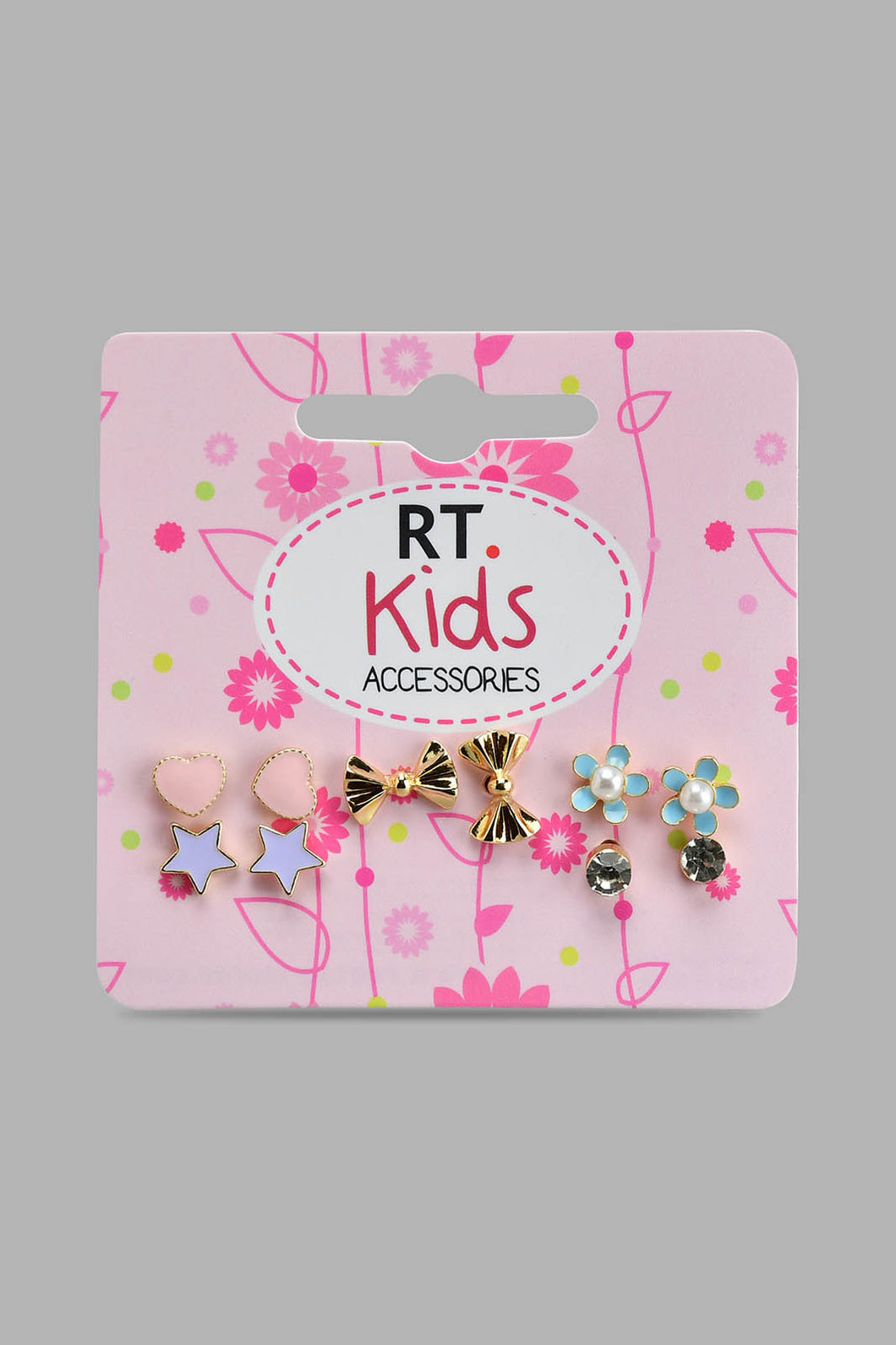 Redtag-Assorted-Studs-Earrings-Girls-