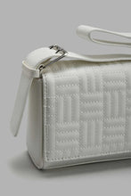 تنزيل الصورة على معرض الصور، Redtag-White-Stich-Quilting-Cross-Body-Bag-Cross-Body-Bags-Women-
