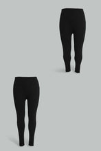 تنزيل الصورة على معرض الصور، Redtag-Pack-Of-2-Legging--Long-X-Long-Leggings-Women&#39;s-
