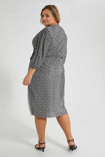 تنزيل الصورة على معرض الصور، Redtag-Assorted-Plisse-Printed-Dress-Colour:Assorted,-Filter:Plus-Size,-LDP-Dresses,-New-In,-New-In-LDP,-Non-Sale,-S22B,-Section:Women-Women&#39;s-
