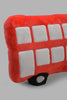 Redtag-Red-Bus-Kids-Cushion-Category:Cushions,-Character,-Colour:Red,-Filter:Home-Bedroom,-HMW-BED-Cushions,-New-In,-New-In-HMW-BED,-Non-Sale,-S22C,-Section:Homewares-Home-Bedroom-