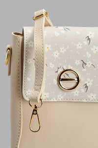 Redtag-Beige-Floral-Printed-Mobile-Pouches-Mobile-Pouches-Women-