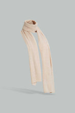 تنزيل الصورة على معرض الصور، Redtag-Beige-Crinkle-Scarf-Fashion-Scarves-Girls-
