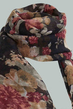 Load image into Gallery viewer, Redtag-Multi-Color-Floral-Printed-Scarf-Fashion-Scarves-Girls-
