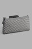 Redtag-Grey-And-White-Polka-Printed-Cosmetic-Pouches-Cosmetic-Pouches-Women-