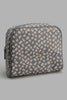 Redtag-Grey-And-White-Polka-Printed-Cosmetic-Pouches-Cosmetic-Pouches-Women-