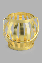 تنزيل الصورة على معرض الصور، Redtag-Gold-Glass-Candle-Holder-Small-Candle-Holder-Home-Decor-
