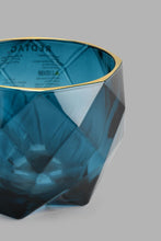 تنزيل الصورة على معرض الصور، Redtag-Teal-Glass-Candle-Holder-Candle-Holder-Home-Decor-
