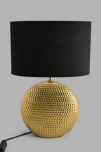 Load image into Gallery viewer, Redtag-Gold-Hammered-Base-Ceramic-Table-Lamp-Table-Lamps-Home-Decor-
