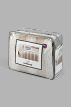 Load image into Gallery viewer, Redtag-Beige-Animal-Print-3-Piece-Comforter-Set-(King-Size)-Colour:Beige,-Filter:Home-Bedroom,-HMW-BED-Comforters,-New-In,-New-In-HMW-BED,-Non-Sale,-S22A,-Section:Homewares-Home-Bedroom-
