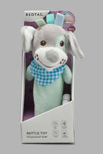 Load image into Gallery viewer, Redtag-Multicolour-Soothe-Bibi-Stick-(Pink-Cow)-With-Polyester-Material-Rattles-New-Born-Baby-
