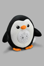 Load image into Gallery viewer, Redtag-Multicolour-Washable-Plush-Penguin-Projection-Rattles-New-Born-Baby-
