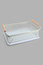 تنزيل الصورة على معرض الصور، Redtag-Cream-Rectangle-Dish-Drainer-Dish-Drainers-Home-Dining-
