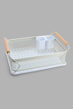 تنزيل الصورة على معرض الصور، Redtag-Cream-Rectangle-Dish-Drainer-Dish-Drainers-Home-Dining-
