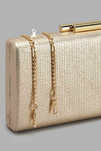 Load image into Gallery viewer, Redtag-Gold-Embellished-Evenig-Clutch-Clutches-Women-
