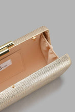 Load image into Gallery viewer, Redtag-Gold-Embellished-Evenig-Clutch-Clutches-Women-
