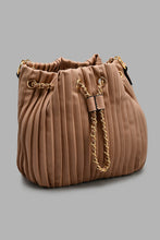 Load image into Gallery viewer, Redtag-Pink-Pleated-Cross-Body-Bag-Cross-Body-Bags-Women-
