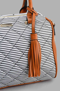 Redtag-Multicolour-Nautical-Stripe-Day-Bag-Day-Bags-Women-