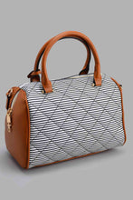 تنزيل الصورة على معرض الصور، Redtag-Multicolour-Nautical-Stripe-Day-Bag-Day-Bags-Women-
