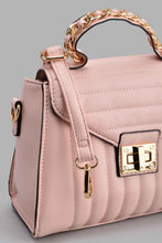 تنزيل الصورة على معرض الصور، Redtag-Pale-Pink-Quilted-Day-Bag-Day-Bags-Women-
