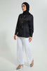 Redtag-Black-Satin-Belted-Shirt-Blouses-Women's-