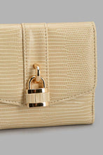 Load image into Gallery viewer, Redtag-Beige-Textured-Purse-Purses-Women-
