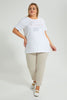 Redtag-White-Graphic-T-Shirt-Colour:White,-Filter:Plus-Size,-LDP-T-Shirts,-New-In,-New-In-LDP,-Non-Sale,-S22B,-Section:Women,-TBL-Women's-