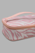 تنزيل الصورة على معرض الصور، Redtag-Pink-And-White-Stripe-Cosmetic-Pouches-Category:Cosmetics,-Colour:Pink,-Filter:Women&#39;s-Accessories,-New-In,-New-In-Women-ACC,-Non-Sale,-S22C,-Section:Women,-Women-Cosmetics-Women-
