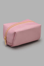 تنزيل الصورة على معرض الصور، Redtag-Pink-And-White-Stripe-Cosmetic-Pouches-Category:Cosmetics,-Colour:Pink,-Filter:Women&#39;s-Accessories,-New-In,-New-In-Women-ACC,-Non-Sale,-S22C,-Section:Women,-Women-Cosmetics-Women-
