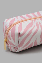 تنزيل الصورة على معرض الصور، Redtag-Pink-And-White-Stripe-Cosmetic-Pouches-Category:Cosmetics,-Colour:Pink,-Filter:Women&#39;s-Accessories,-New-In,-New-In-Women-ACC,-Non-Sale,-S22C,-Section:Women,-Women-Cosmetics-Women-
