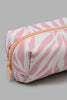 Redtag-Pink-And-White-Stripe-Cosmetic-Pouches-Category:Cosmetics,-Colour:Pink,-Filter:Women's-Accessories,-New-In,-New-In-Women-ACC,-Non-Sale,-S22C,-Section:Women,-Women-Cosmetics-Women-