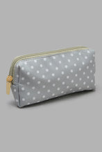 تنزيل الصورة على معرض الصور، Redtag-Grey-And-White-Polka-Printed-Cosmetic-Pouches-Category:Cosmetics,-Colour:Multicolour,-Filter:Women&#39;s-Accessories,-New-In,-New-In-Women-ACC,-Non-Sale,-S22C,-Section:Women,-Women-Cosmetics-Women-
