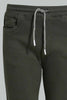 Redtag-Olive-Colored-Knit-Denim-Knit-Denim-Senior-Boys-9 to 14 Years
