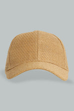 Load image into Gallery viewer, Redtag-Beige-Textured-Cap-For-Men-Colour:Beige,-Filter:Men&#39;s-Accessories,-Men-Caps,-New-In,-New-In-Men-ACC,-Non-Sale,-S22B-Men&#39;s-
