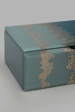 تنزيل الصورة على معرض الصور، Redtag-Teal-Jubilant-Pattern-Glass-Box-Category:Fashion-Box,-Colour:Teal,-Filter:Home-Decor,-HMW-HOM-Dea-Decorative-Accessories,-JUBLIANT,-New-In,-New-In-HMW-HOM,-Non-Sale,-S22B,-Section:Homewares-Home-Decor-
