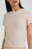 Redtag-Pink-Ribbed-Lettuce-Cuff-Tee-Colour:Pink,-Filter:Women's-Clothing,-New-In,-New-In-Women,-Non-Sale,-S22B,-Section:Women,-Women-T-Shirts-Women's-